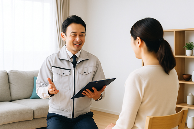 一貫施工による安心対応