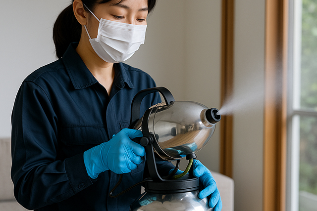 除菌・消臭工程